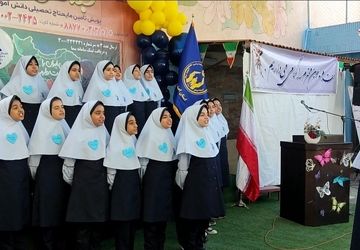 همراهی دانش‌آموزان در مسیر مهر و نیکوکاری