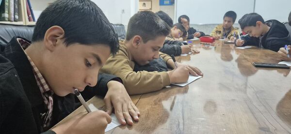 هم اندیشی خبرنگاران ارشد مدارس پسرانه کاشمر