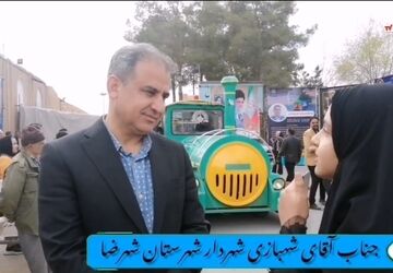 حرکت قطار شادی در شهرستان شهرضا
