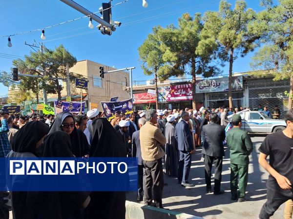 یوم الله ۱۳ آبان در شهرستان خلیل آباد 