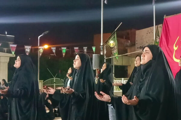 برگزاری مراسم سوگواری دانش‌آموزان و فرهنگیان  در شب‌های محرم 