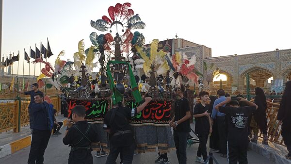 حال و هوای مشهد مقدس در قاب پانای لردگان