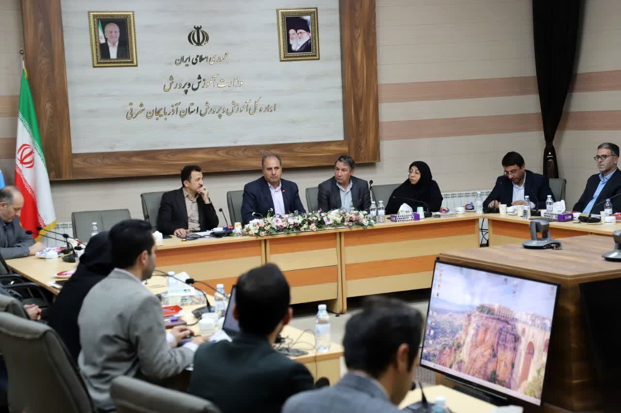 برنامه‌ریزی برای تحول اداری با تأکید بر خروجی‌محوری در آموزش و پرورش آذربایجان شرقی