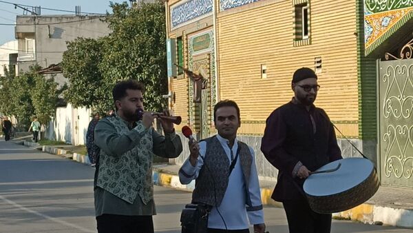 آیین نوروز خوانی در محمودآباد 