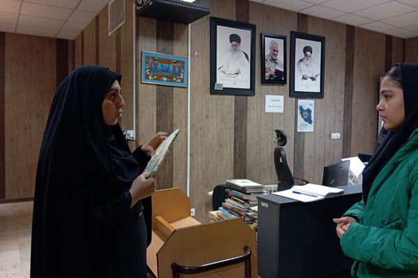 کتابخانه جوادالائمه میزبان دانش‌آموزان مدرسه دانش‌نیا شد