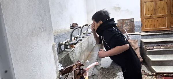 سحرگاه دانش‌آموزان معتکف 