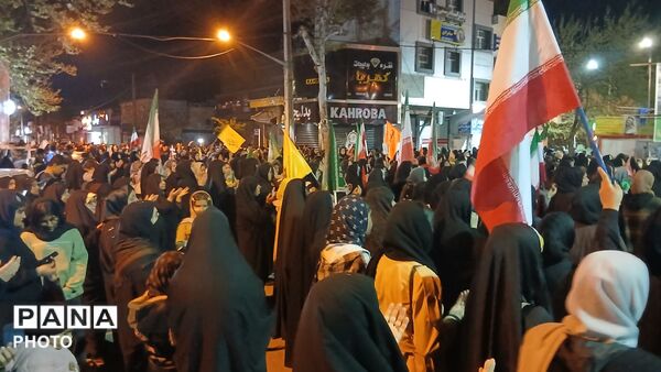حضور پر شور مردم کوهدشت در گردهمایی وحدت و همدلی ملی درموج چهل و سوم اجتماعات 