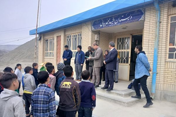 بازدید مدیر آموزش وپرورش مانه و سملقان از مدارس روستایی شهرستان مانه