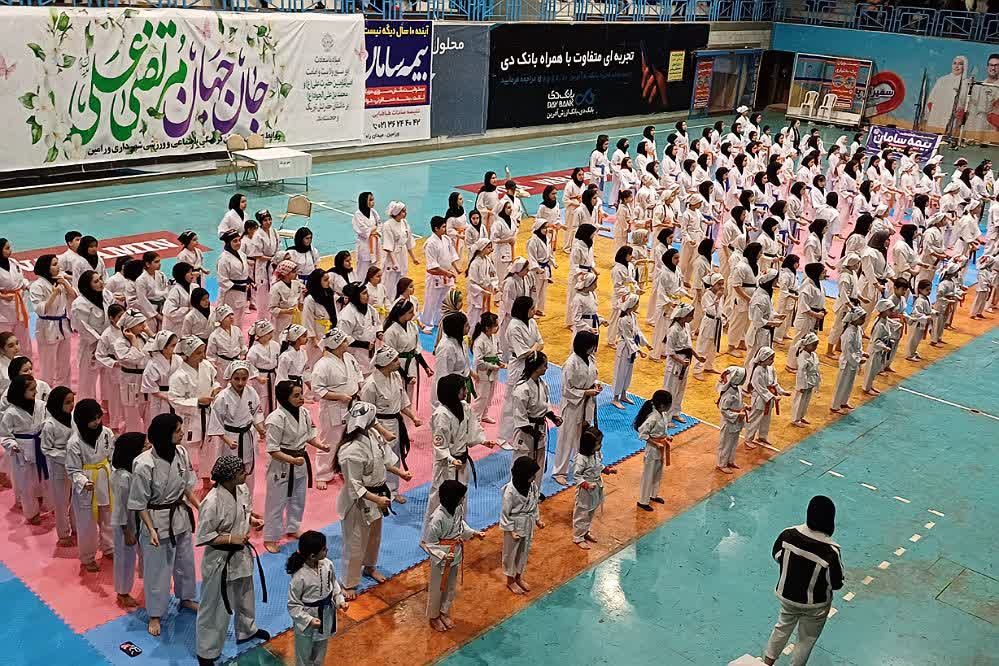 برگزاری مسابقات بانوان پرشین کیوکوشین قهرمانی استان تهران به میزبانی شهرستان ورامین 