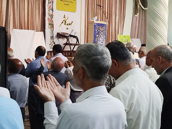 نماز باشکوه عید سعید قربان در شهرستان کاشمر 