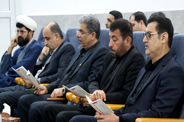 مراسم یادبود اسطوره مقاومت شهید حسن نصرالله در آموزش‌و‌پرورش استان بوشهر