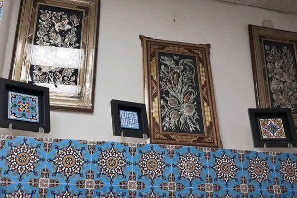 بازدید از نمایشگاه صنایع دستی 