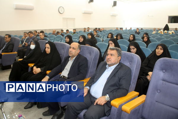 پنجمین سالگرد شهادت حاج قاسم سلیمانی در آموزش و پرورش استان بوشهر 