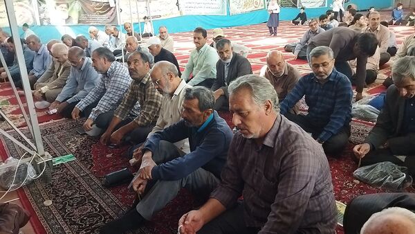 نماز عبادی و سیاسی جمعه همزمان با آغاز هفته نیروی انتظامی در نیشابور