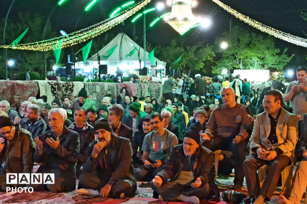 جشن مردمی ولادت امام رضا(ع) در آباده