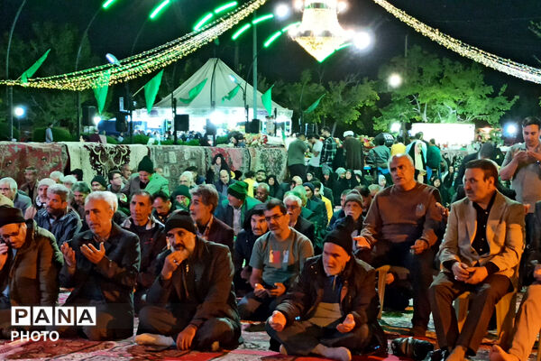 جشن مردمی ولادت امام رضا(ع) در آباده