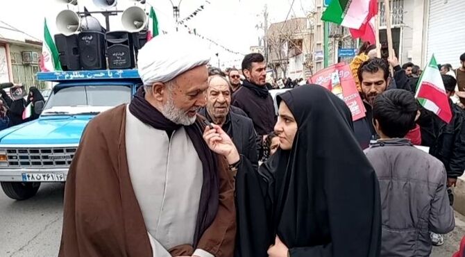 راهپیمایی روز جهانی قدس در شهرستان جعفرآباد قم
