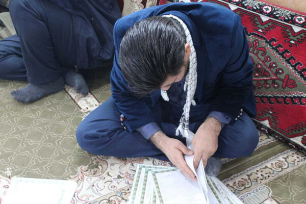 جلوه‌هایی از حلقه‌های صالحین نوجوانان بسیجی در شهر جعفریه
