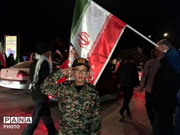مراسمی باشکوه  به مناسبت  روز نوزدهم  شهادت رهبر معظم انقلاب