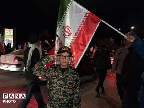مراسمی باشکوه  به مناسبت  روز نوزدهم  شهادت رهبر معظم انقلاب