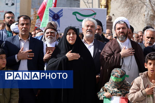 موج وحدت در خیابان‌های بافت جاری شد