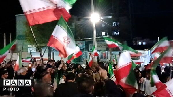  برپایی باشکوه موکب مدرسه با نور و نوای شبانه در فیروزان