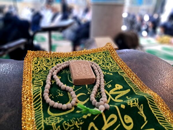 برپایی مراسم جز خوانی در مسجد امام علی (ع)