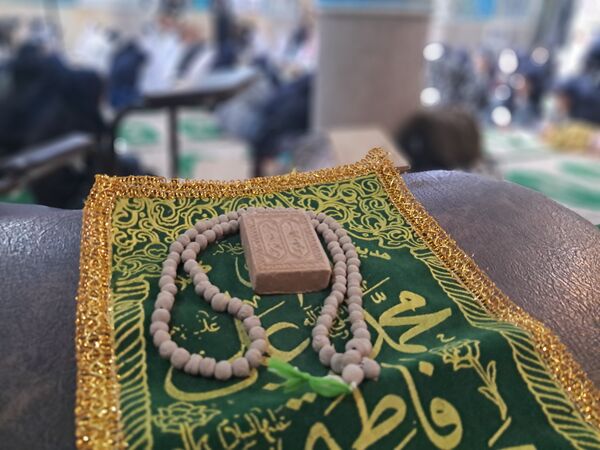 برپایی مراسم جز خوانی در مسجد امام علی (ع)