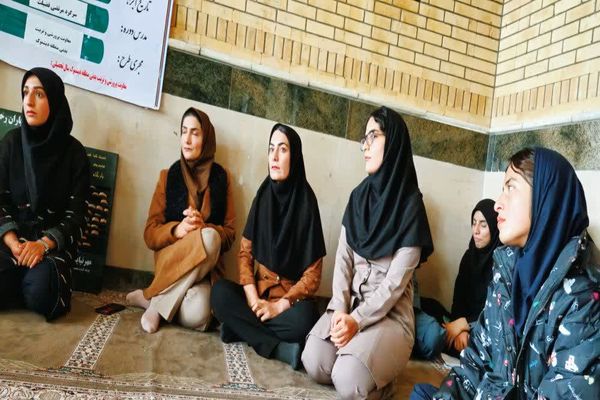 کارگاه آسیب‌شناسی اجتماعی دبیرستان دخترانه الزهرا منطقه دیشموک