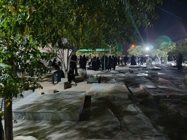 برگزاری مراسم شام غریبان در دهستان رزق آباد