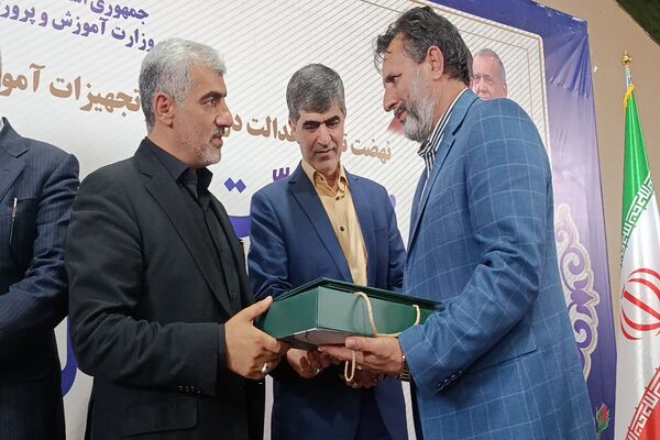 برگزاری آئین افتتاح سالن ورزشی خیرساز مدرسه استثنایی شهدای ملارد 