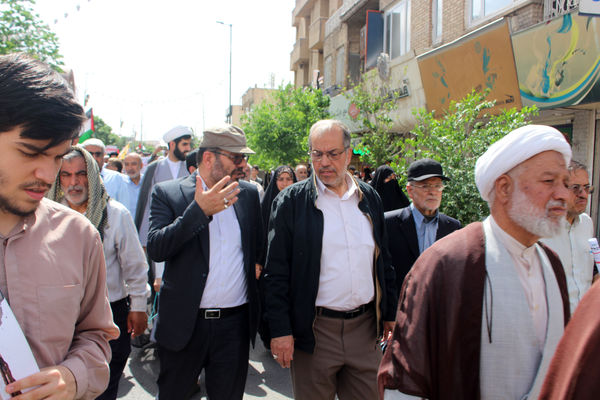 اعلام انزجار مردم قم از جنایات رژیم صهیونیستی در جمعه خشم