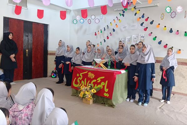جشن نیمه شعبان در مدرسه شهید اسماعیلی عقدا پردیس 