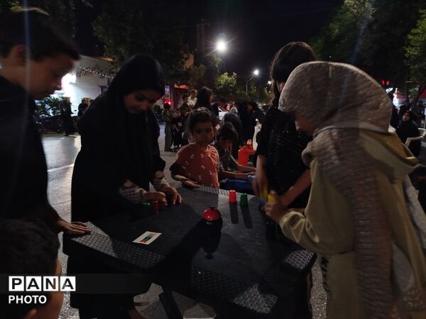 فعالیت موکب کودک فرهنگیان در قاب پانا 