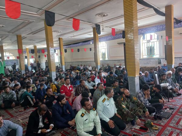 مراسم گرامیداشت شهادت سید حسن نصرالله و شهدای مقاومت در شهرستان سیروان 