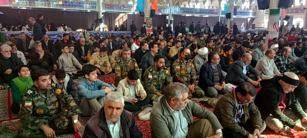 برگزاری آیین گلباران تمثال امام خمینی (ره) در تربت جام 