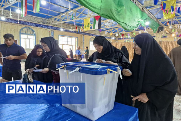 حضور گسترده مردم شهرستانها و مناطق استان بوشهردر انتخابات ریاست جمهوری