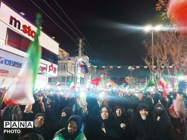 دوازدهمین راهپیمایی شهرستان فردیس به خونخواهی رهبر شهید و بیعت با رهبر جدید  