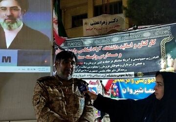 مردم با حضور پرشور درراهپیمایی شبانه و اتحاد خود نشان دادند همواره پای آرمان های انقلاب اسلامی هستند