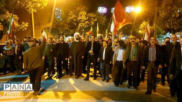 وداعِ احساسیِ مردمِ بهار با شهیدِ قهرمان؛ نادر حمیدیان
