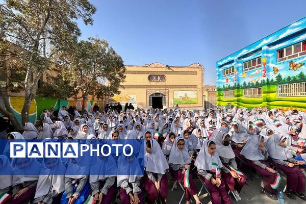 افتتاحیه المپیاد ورزشی درون مدرسه‌ایی در دبستان حضرت زینب (س) شهر قدس