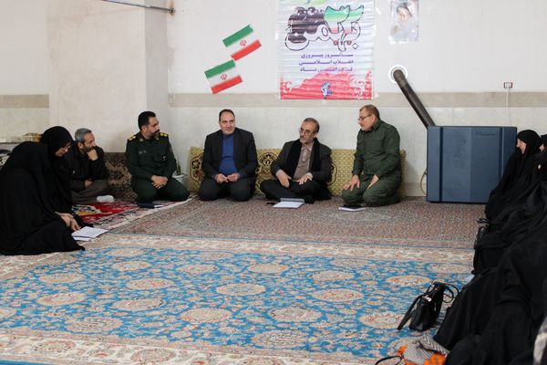 بازدید سردار مشایخی از مسجد پنج‌تن آل‌عبا سملقان