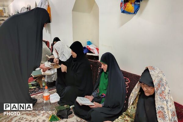 مراسم احیاء و عزاداری شب دوم قدر در مسجد جامع شهر بار نیشابور 