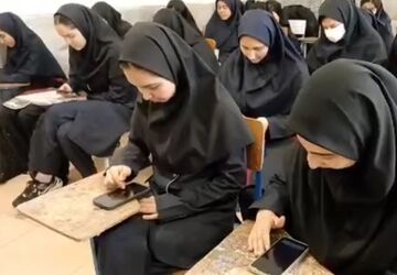 اجرای تست غربالگری در دبیرستان دارالزهرا(س) قم