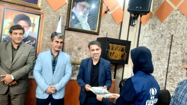 تجلیل از افتخار آفرینان مسابقات جهانی رباتیک در فریدونکنار 