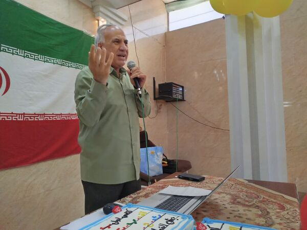 جشن الفبا دانش‌آموزان پایه اول دبستان شهید پسندیده فدافن