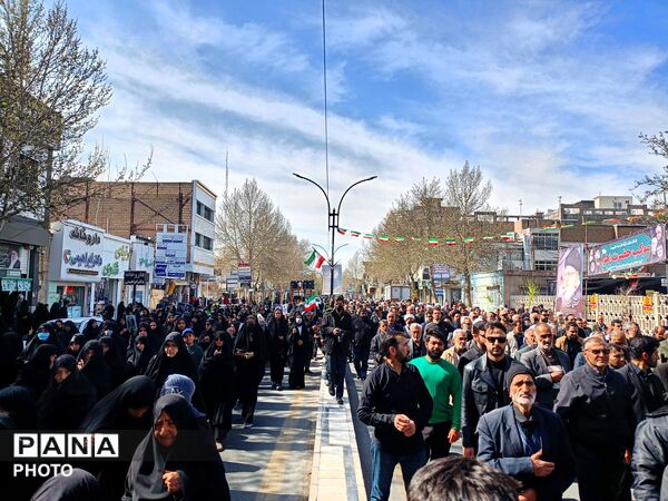 تشیع پیکر مطهر سردار شهید غلامرضا محمد زاده