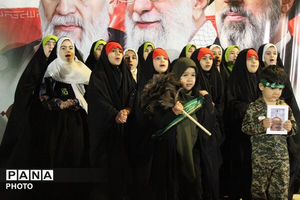 رژه باشکوه  جان‌فدایان امام رضایی در جاجرم هم‌زمان با شب ولادت امام رضا(ع) /2