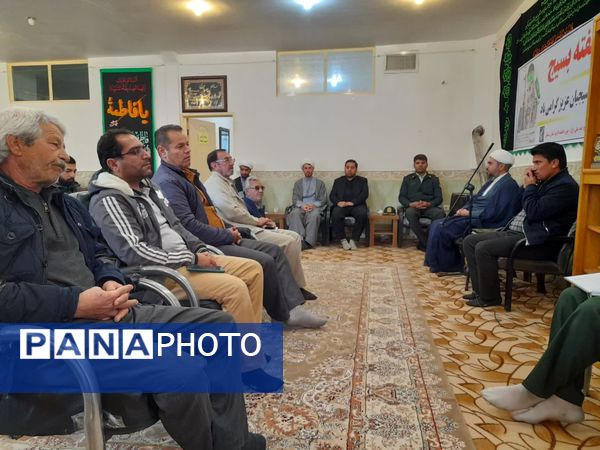 مراسم گرامیداشت هفته بسیج در شهر قاضی