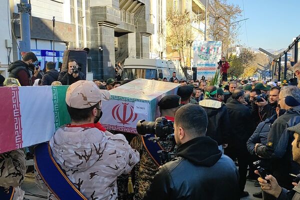 تشییع پیکر مطهر شهدای گمنام در کردستان 